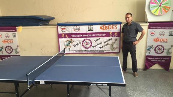 Gaziantep İl Millî Eğitim Müdürlüğü olarak yürütücülüğünü yaptığımız Geleceğin Sporcuları Yetişiyor SODES projesi