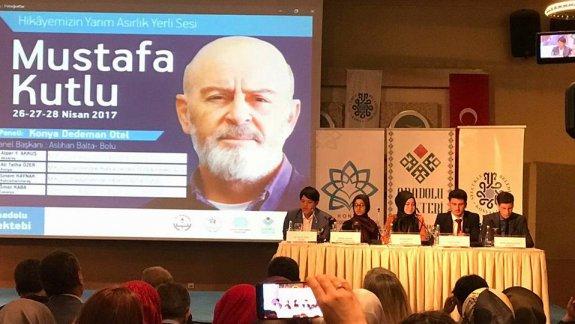 Anadolu Mektebi Yazar Okumaları Projesi kapsamında  "Hikayemizin Yarım Asırlık Yerli Sesi: Mustafa Kutlu" paneli gerçekleştirildi.
