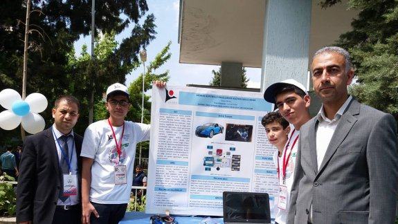 TÜBİTAK 4006 Bilim Fuarı kapsamında Ömer Özmimar Anadolu İmam Hatip Lisesi fuar sergisi