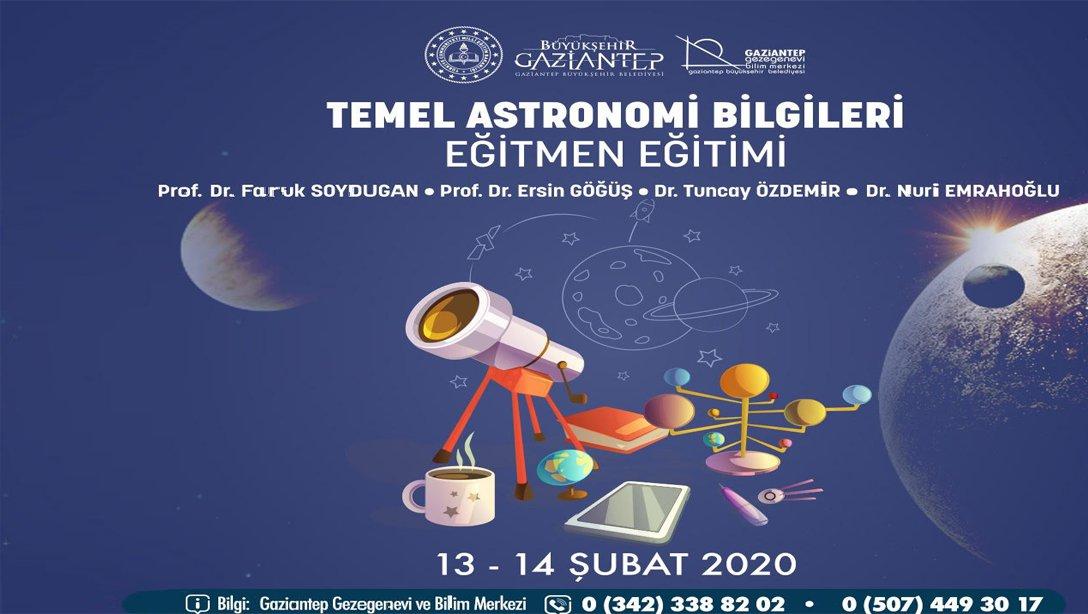 Öğretmenlerimize Yönelik Astronomi Eğitmen Eğitimi