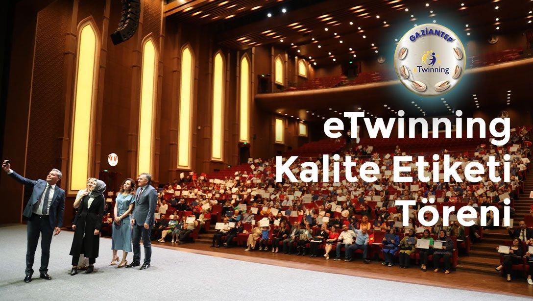 eTwinning Kalite Etiketi Ödül Töreni Büyük Bir Coşkuyla Gerçekleştirildi