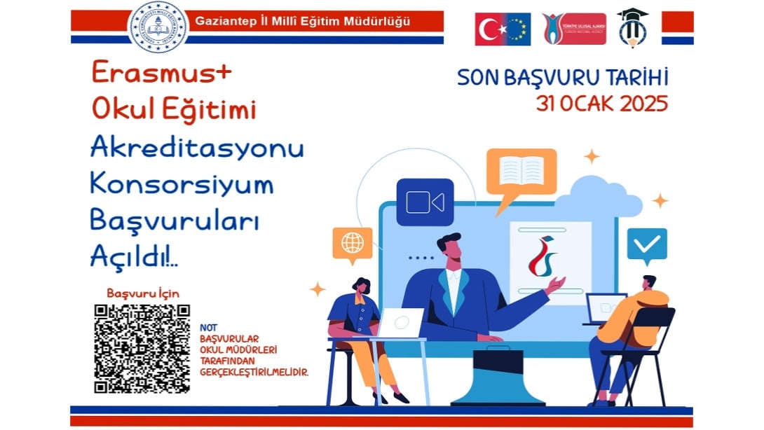 Erasmus+ Okul Eğitimi Akrediyasyonu Başvuruları Açıldı